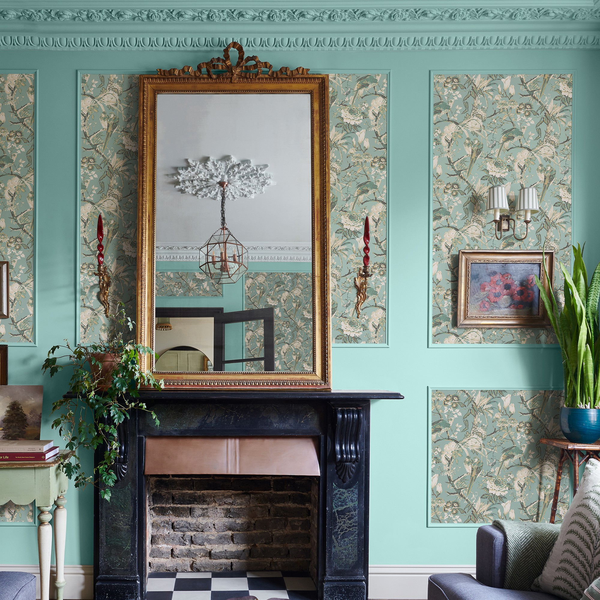 Perrow Wallpaper 127910 By Graham Brown In Duck Egg